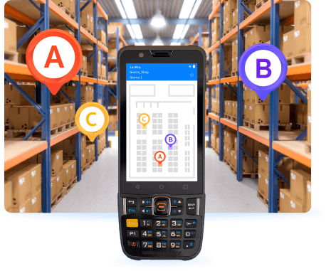 PDA hỗ trợ picking và checking - JST ERP WMS