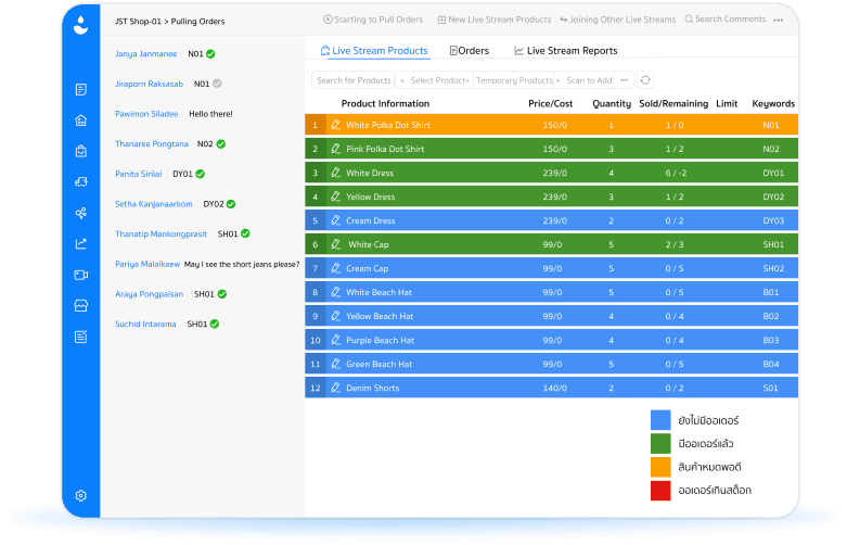 Đồng bộ tồn kho thông minh trong livestream quy mô lớn