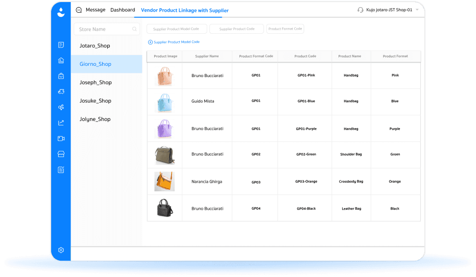 Tài khoản phân phối tồn kho và báo cáo tổng hợp cho supplier