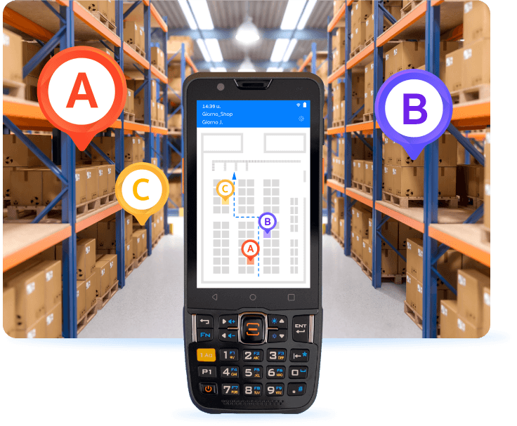 Lộ trình lấy hàng có hệ thống trong kho nhiều SKU